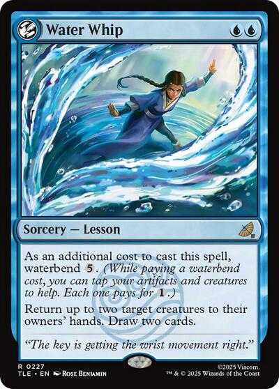 Water Whip (Avatar: The Last Airbender: Eternal-Legal) Near Mint Foil