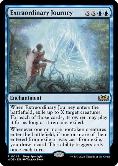 Extraordinary Journey (Wilds of Eldraine) Near Mint
