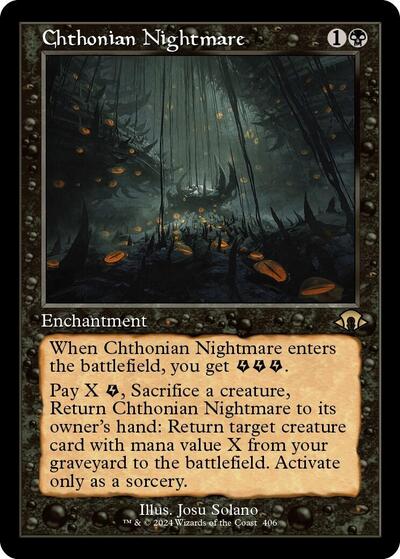 Chthonian Nightmare (Retro Frame) (Modern Horizons 3) Near Mint