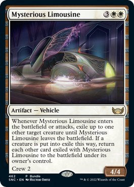 Mysterious Limousine (SNC Bundle) (Promos: Unique and Miscellaneous) Light Play Foil