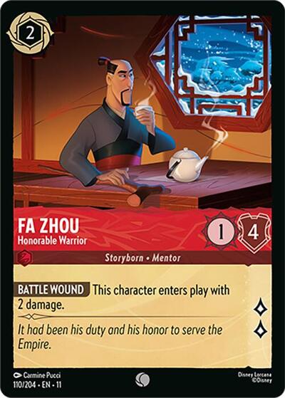 Fa Zhou - Honorable Warrior (Winterspell) Near Mint