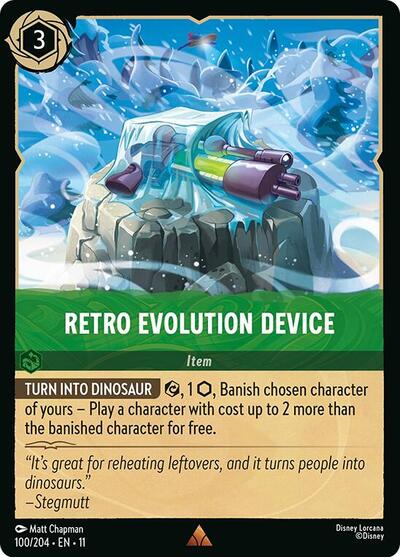 Retro Evolution Device (Winterspell) Near Mint