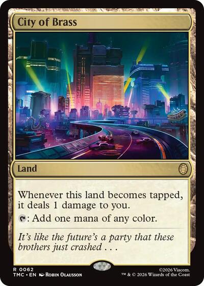City of Brass (Commander: Teenage Mutant Ninja Turtles) Near Mint