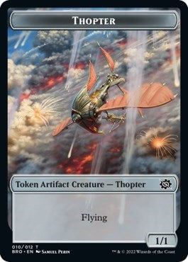 Thopter Token (The Brothers' War) Near Mint