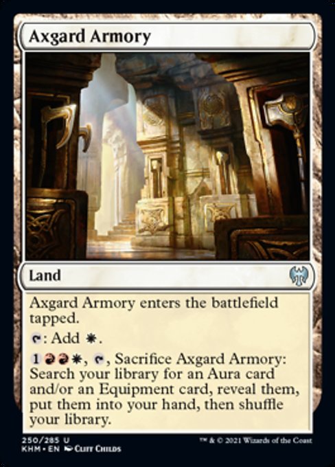 Axgard Armory (Kaldheim) Near Mint Foil