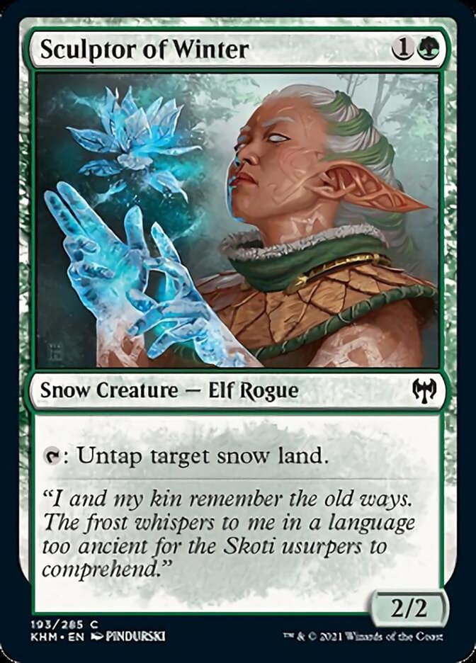 Sculptor of Winter (Kaldheim) Near Mint