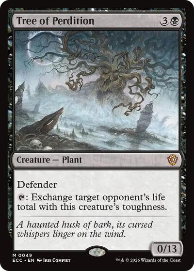 Tree of Perdition (Commander: Lorwyn Eclipsed) Near Mint