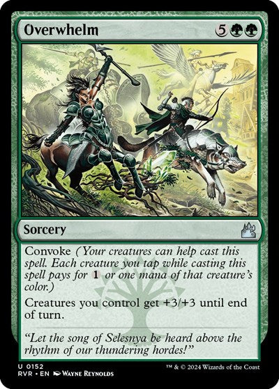 Overwhelm (Ravnica Remastered) Near Mint Foil
