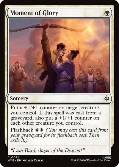 Moment of Glory (The Hobbit) Near Mint Foil
