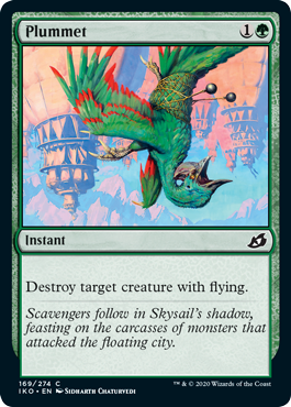 Plummet (Ikoria: Lair of Behemoths) Near Mint Foil
