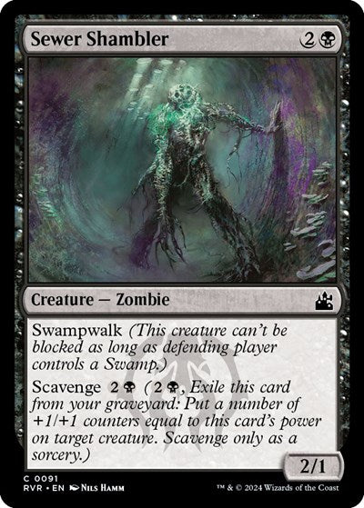 Sewer Shambler (Ravnica Remastered) Near Mint Foil