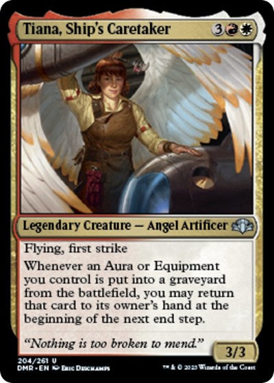 Tiana, Ship's Caretaker (Dominaria Remastered) Near Mint Foil