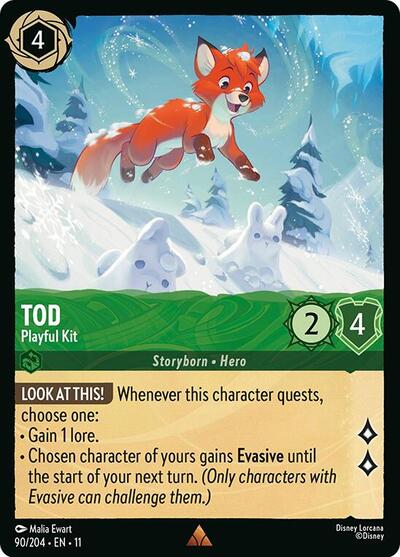 Tod - Playful Kit (Winterspell) Near Mint