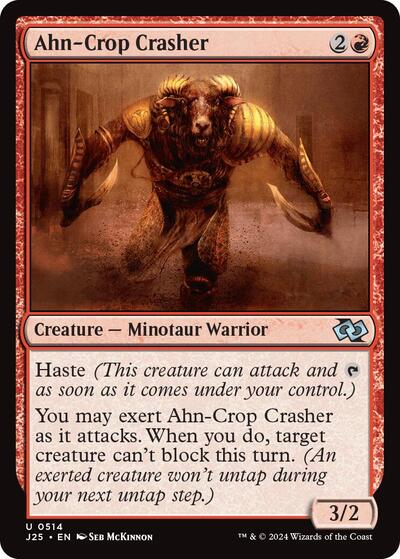 Ahn-Crop Crasher (Foundations Jumpstart) Near Mint
