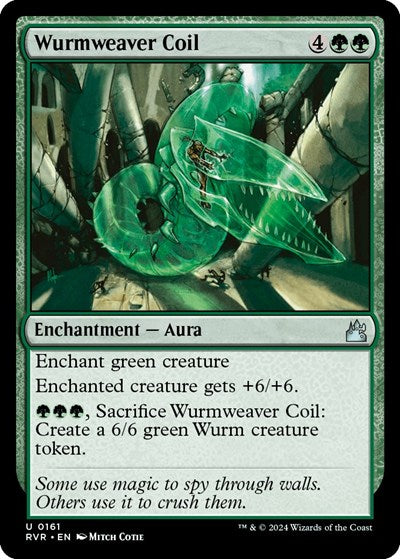 Wurmweaver Coil (Ravnica Remastered) Near Mint Foil
