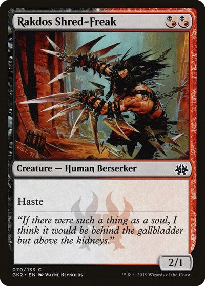 Rakdos Shred-Freak (Ravnica Allegiance: Guild Kits) Near Mint