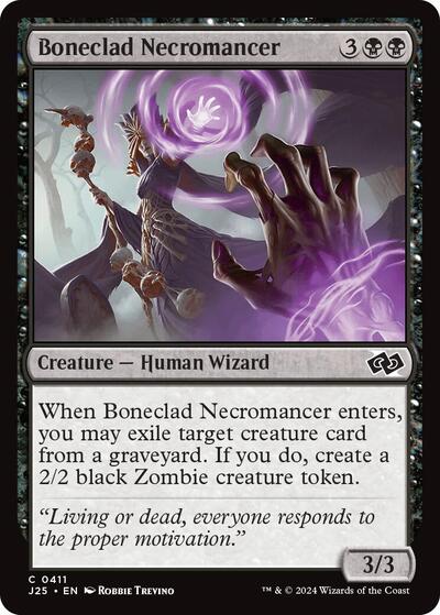 Boneclad Necromancer (Foundations Jumpstart) Near Mint