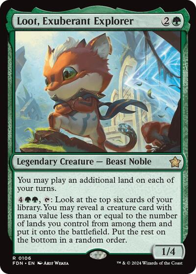Loot, Exuberant Explorer (Foundations) Near Mint