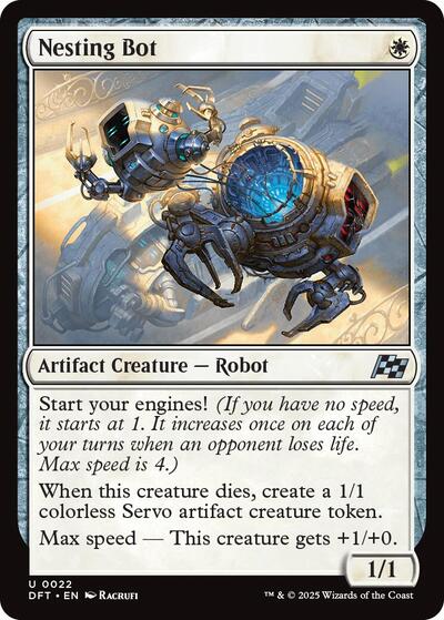 Nesting Bot (Aetherdrift) Near Mint Foil
