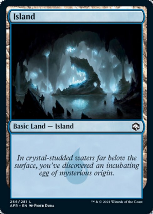 Island (266) (Adventures in the Forgotten Realms) Near Mint