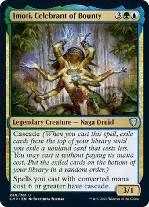 Imoti, Celebrant of Bounty (Commander Legends) Near Mint