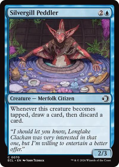 Silvergill Peddler (Lorwyn Eclipsed) Near Mint