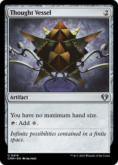 Thought Vessel (Commander Masters) Near Mint Foil