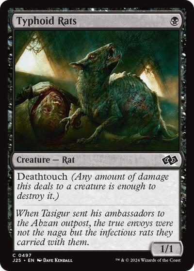 Typhoid Rats (Foundations Jumpstart) Near Mint