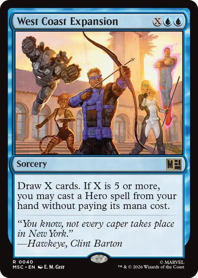 West Coast Expansion (Commander: Marvel Super Heroes) Near Mint