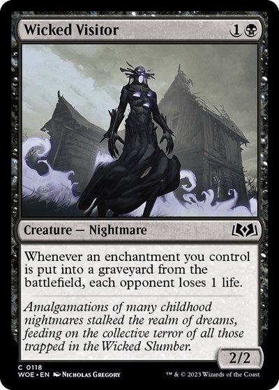 Wicked Visitor (Wilds of Eldraine) Near Mint