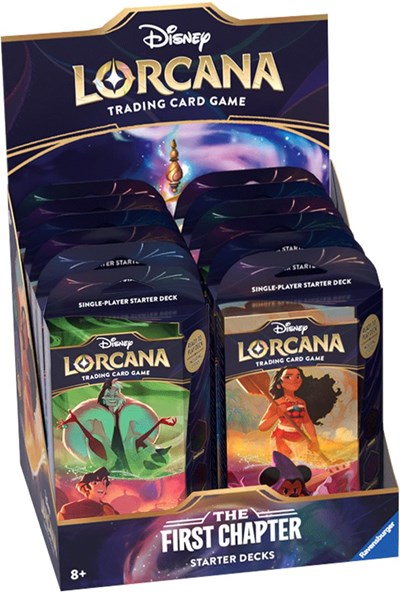 Lorcana: The First Chapter Starter Deck Display