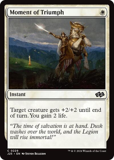 Moment of Triumph (Foundations Jumpstart) Near Mint