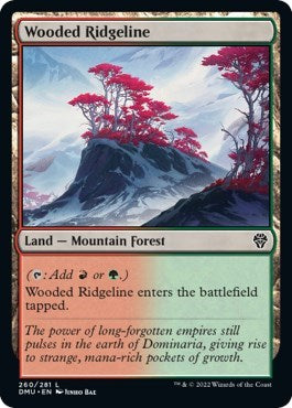 Wooded Ridgeline (Dominaria United) Near Mint Foil