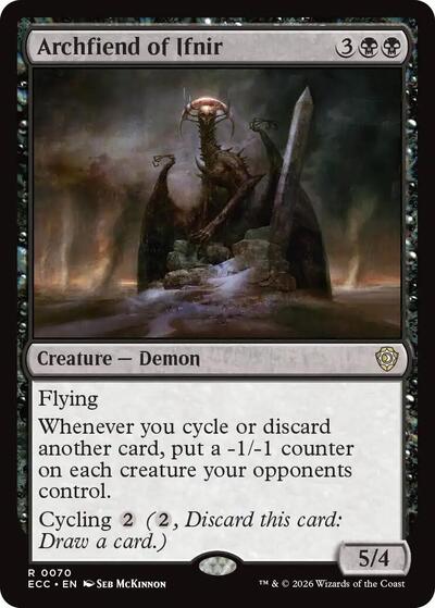 Archfiend of Ifnir (Commander: Lorwyn Eclipsed) Near Mint
