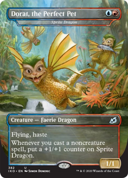 Dorat, the Perfect Pet (Ikoria: Lair of Behemoths) Near Mint