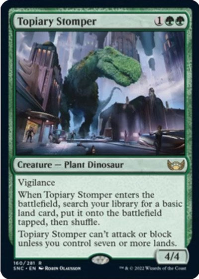 Topiary Stomper (Streets of New Capenna) Near Mint