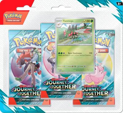 Journey Together 3 Pack Blister (Yanmega)