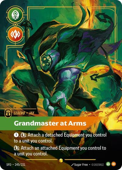 Jax Grandmaster At Arms (Overnumbered) (Spiritforged) Near Mint Foil