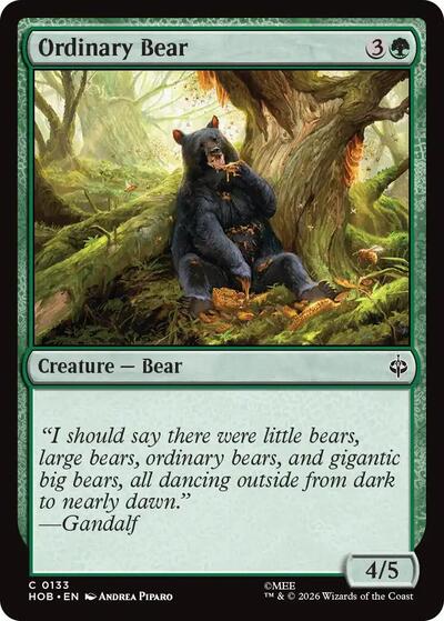 Ordinary Bear (The Hobbit) Near Mint