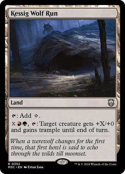Kessig Wolf Run (Commander: Modern Horizons 3) Near Mint