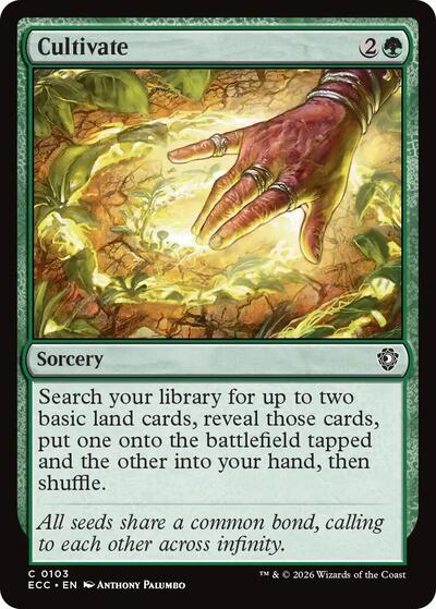 Cultivate (Commander: Lorwyn Eclipsed) Near Mint