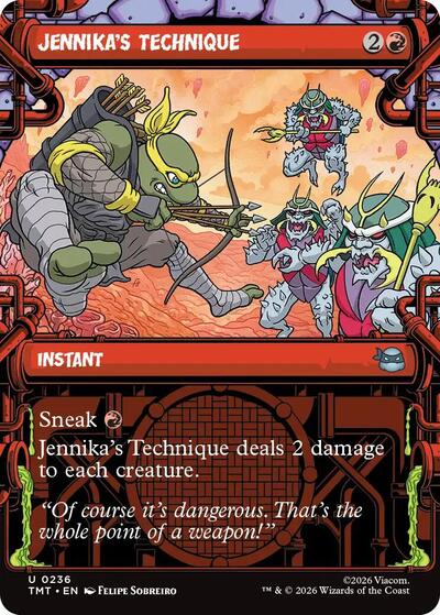 Jennika's Technique (Showcase) (Teenage Mutant Ninja Turtles) Near Mint