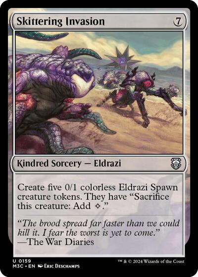 Skittering Invasion (Commander: Modern Horizons 3) Near Mint