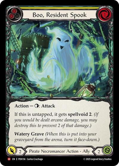 Boo Resident Spook (Yellow) (Compendium of Rathe) Near Mint