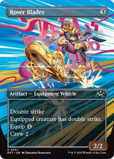 Rover Blades (Borderless) (Aetherdrift) Near Mint Foil