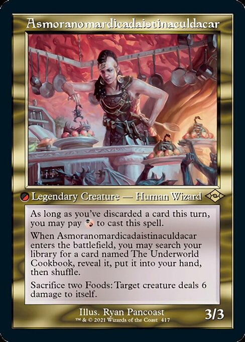 Asmoranomardicadaistinaculdacar (Retro Frame) (Modern Horizons 2) Near Mint