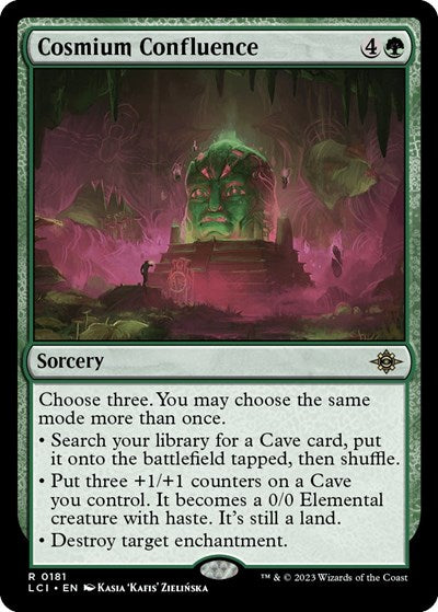 Cosmium Confluence (The Lost Caverns of Ixalan) Near Mint Foil