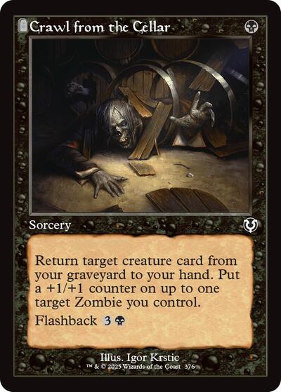Crawl from the Cellar (Retro Frame) (Innistrad Remastered) Near Mint