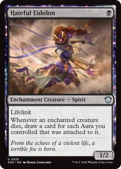 Hateful Eidolon (Commander: Secrets of Strixhaven) Near Mint