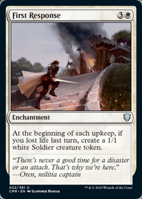 First Response (Commander Legends) Near Mint